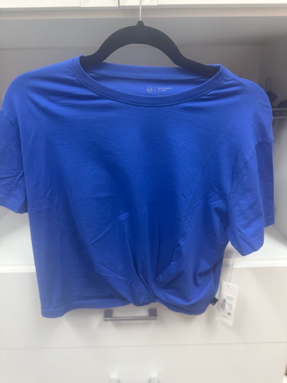AG Knot -Front Crewneck Tee -
